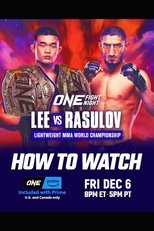 Poster de la película ONE Fight Night 26: Lee vs. Rasulov