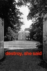 Poster de la película Destroy, She Said