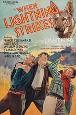 Poster de la película When Lightning Strikes