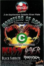 Poster de la película Black Sabbath. River Plate Stadium Buenos Aries 1994