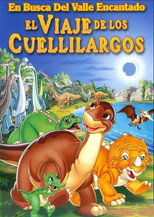 Poster de la película En busca del valle encantado X: El viaje de los Cuellilargos