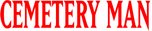 Logo Cemetery Man