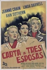 Poster de la película Carta a tres esposas