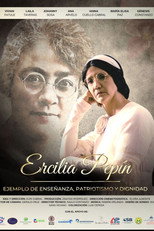 Poster de la película Ercilia Pepín: ejemplo de enseñanza, patriotismo y dignidad