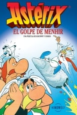 Poster de la película Astérix y el golpe de menhir