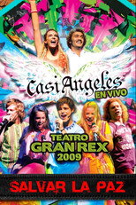 Poster de la película Casi ángeles en el teatro Gran Rex 2009