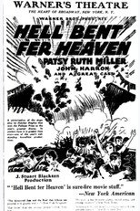 Poster de la película Hell-Bent for Heaven