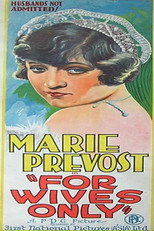 Poster de la película For Wives Only