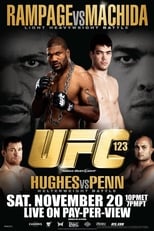 Poster de la película UFC 123: Rampage vs. Machida