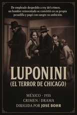 Poster de la película Luponini (El terror de Chicago)