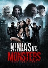 Poster de la película Ninjas vs. Monsters