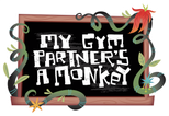 Logo My Gym Partner's a Monkey