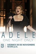 Poster de la película Una noche con Adele
