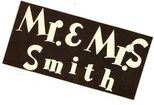 Logo Mr. & Mrs. Smith