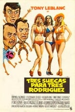 Poster de la película Tres suecas para tres Rodríguez