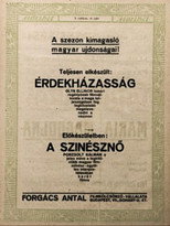 Poster de la película Érdekházasság