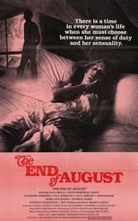 Poster de la película The End of August