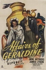 Poster de la película Affairs of Geraldine