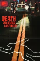Poster de la película Death Occurred Last Night