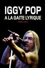 Poster de la película Iggy Pop Live at La Gaîté Lyrique, Paris