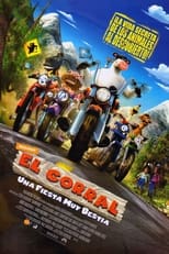 Poster de la película El corral, una fiesta muy bestia