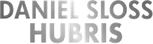 Logo Daniel Sloss: HUBRIS