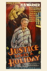 Poster de la película Justice Takes a Holiday