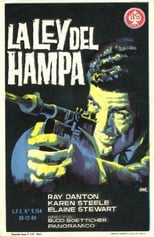 Poster de la película La ley del hampa