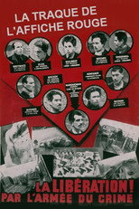 Poster de la película La traque de l'affiche rouge