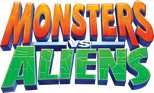 Logo Monsters vs Aliens