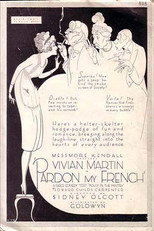 Poster de la película Pardon My French