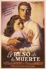 Poster de la película El beso de la muerte
