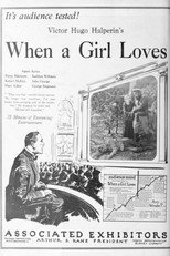 Poster de la película When a Girl Loves