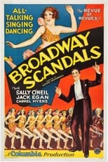 Poster de la película Broadway Scandals