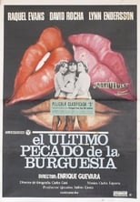 Poster de la película El último pecado de la burguesía