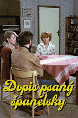 Poster de la película Dopis psaný španělsky