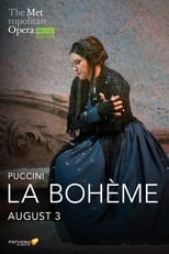 Poster de la película The Metropolitan Opera: La Bohème