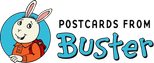 Logo Postcards from Buster