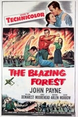 Poster de la película The Blazing Forest