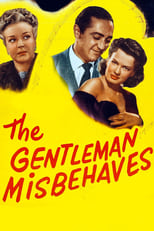 Poster de la película The Gentleman Misbehaves