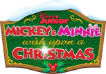 Logo Mickey and Minnie Wish Upon a Christmas
