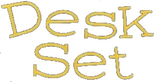 Logo Desk Set