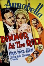 Poster de la película Dinner at the Ritz