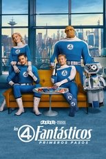 Poster de la película Los Cuatro Fantásticos: Primeros pasos