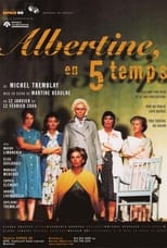 Poster de la película Albertine in Five Times