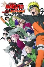 Poster de la película Naruto Shippuden the Movie: The Will of Fire