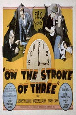 Poster de la película On the Stroke of Three