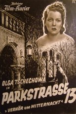 Poster de la película Parkstrasse 13