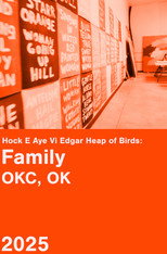 Poster de la película Hock E Aye Vi Edgar Heap of Birds: Family - An Oral History Project
