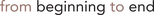 Logo From Beginning to End